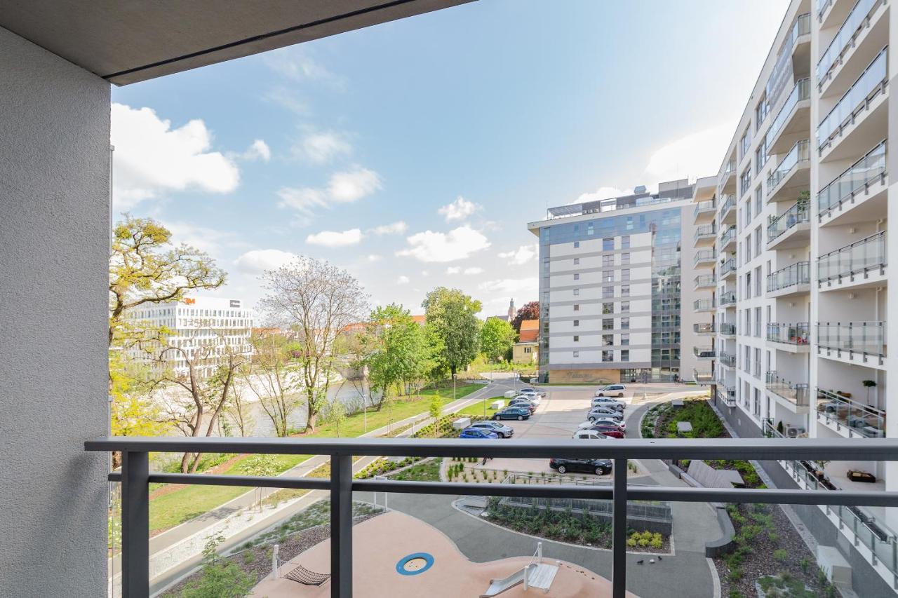 Odra View Apartments III Wroclaw Ngoại thất bức ảnh
